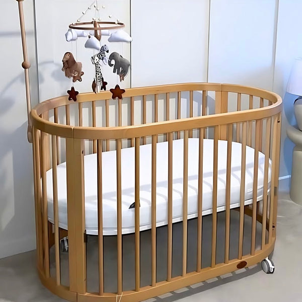 Boori 5in1 Oasis Oval Convertible Crib