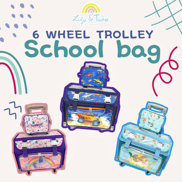 Lily and Tucker 6-wheel Trolley