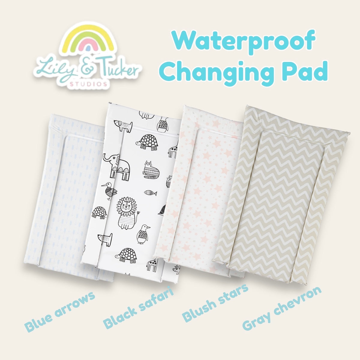 Waterproof Diaper Changing Table Pad – Lily and Tucker Studios