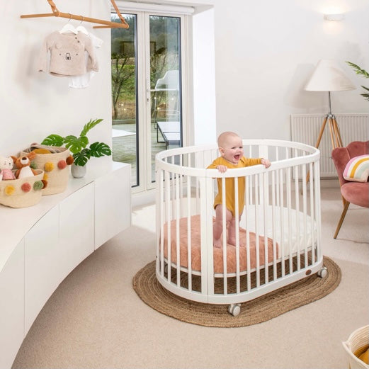 Boori 5in1 Oasis Oval Convertible Crib