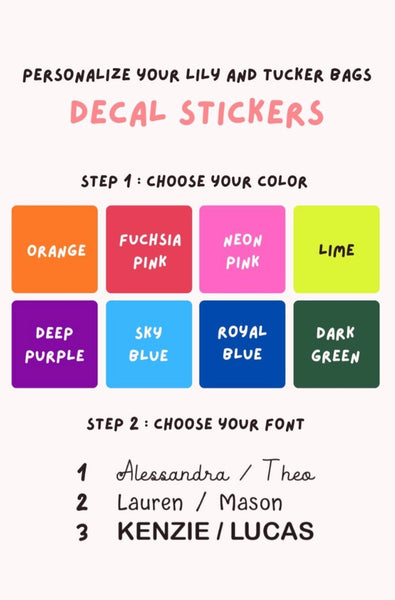 Lily and Tucker 6-wheel Trolley