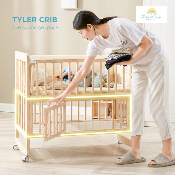 Tyler Compact 6in1 Convertible Crib