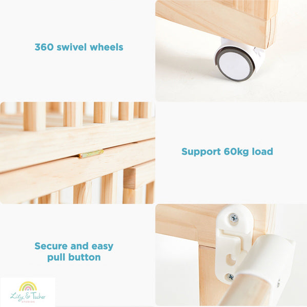 Tyler Compact 6in1 Convertible Crib