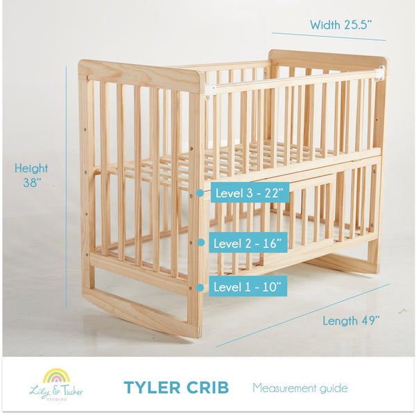 Tyler Compact 6in1 Convertible Crib