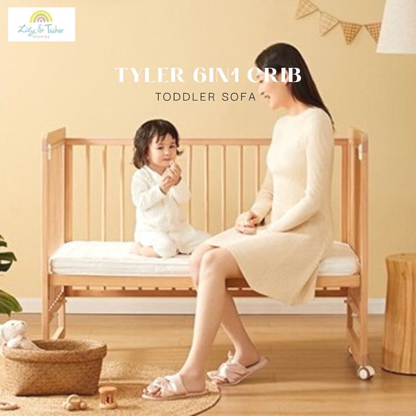 Tyler Compact 6in1 Convertible Crib