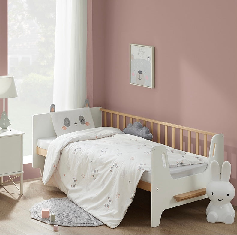 Cot bed best sale to single bed