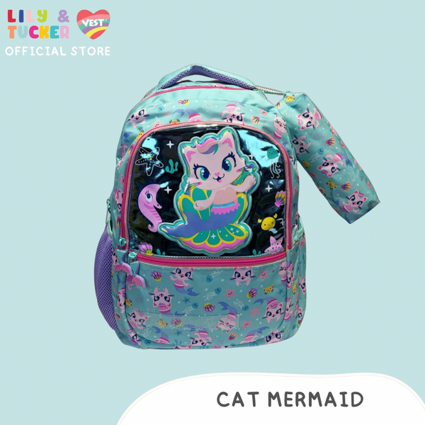Vest Kids Large Backpack for School with FREE pencil case