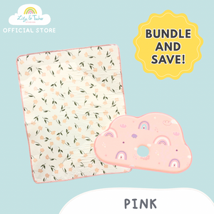 Memory Foam Baby Pillow + Changing Mat Bundle