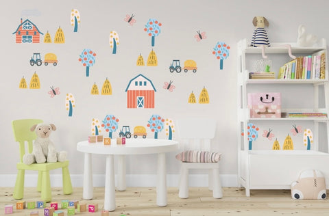 The Printerie Wall Sticker Decals - The Barn