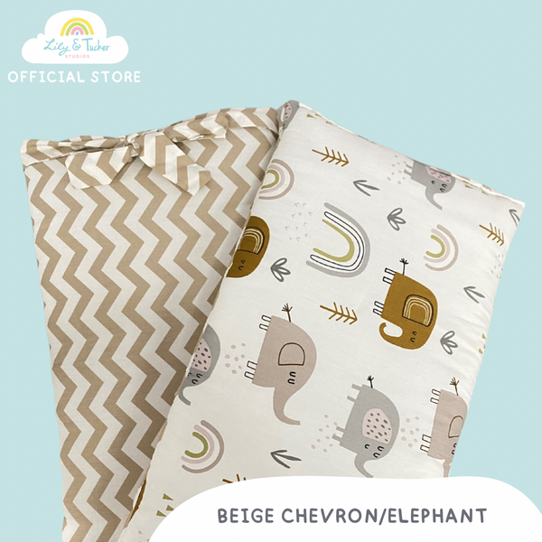 Reversible Crib Bumper Pad