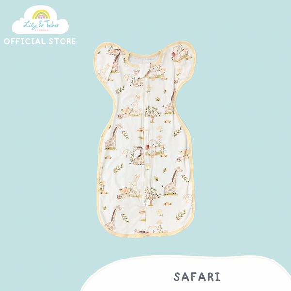 Lily and Tucker Zip Me Up Swaddles
