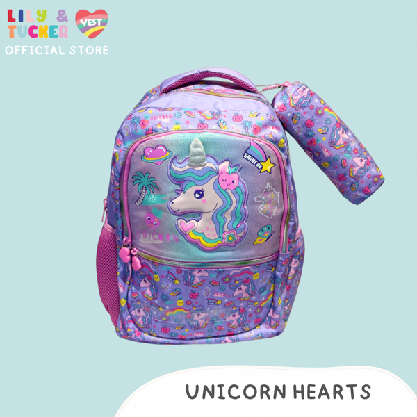 Vest Kids Large Backpack for School with FREE pencil case