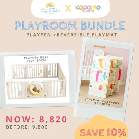 Kodomo Playpen + Playmat Bundle