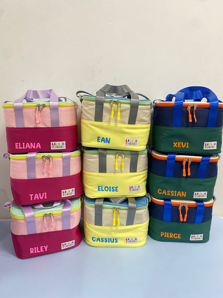 Lily and Tucker Everyday Insulated Bento Lunch Bag (New Style)