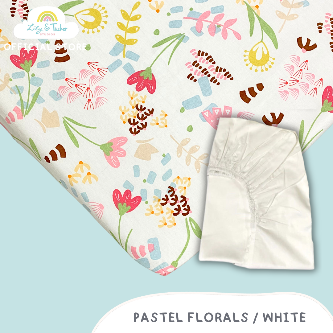 Lily and Tucker Crib Fitted Sheets (Set of 2)