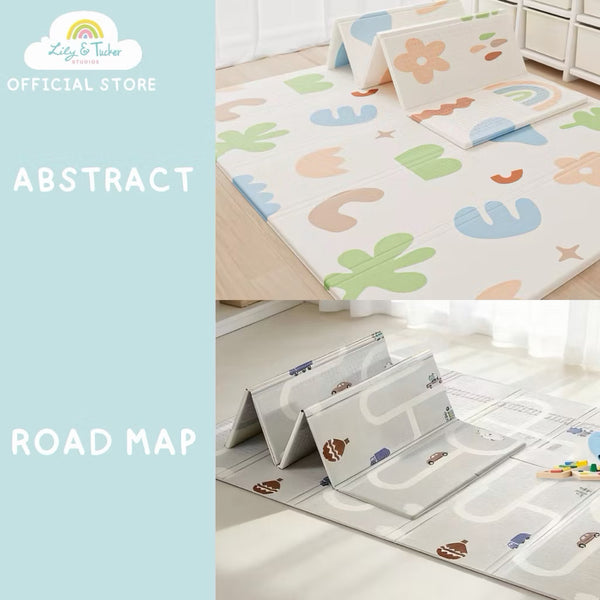 Reversible and Foldable Baby PlayMat