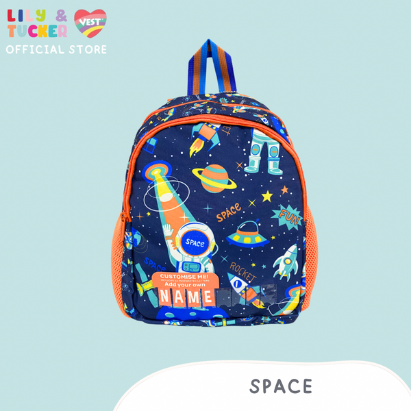 Vest Toddler Backpack with DIY personalized name