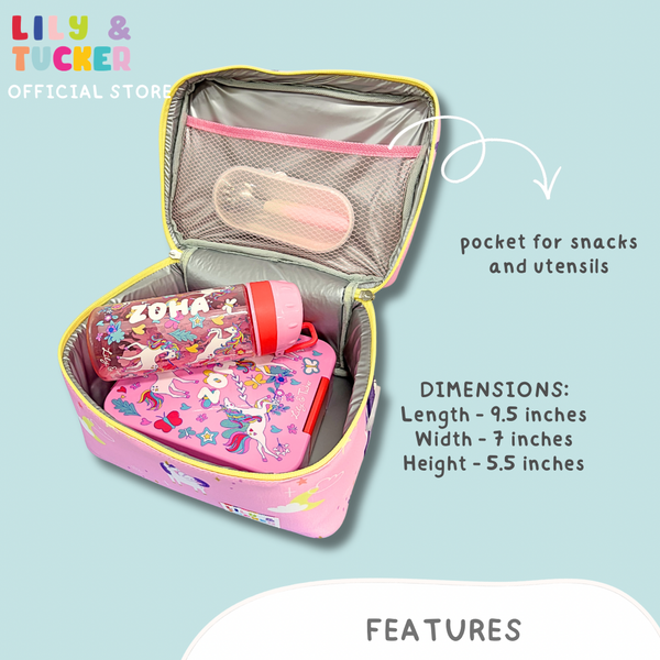 Insulated Bento Box Lunch Bags