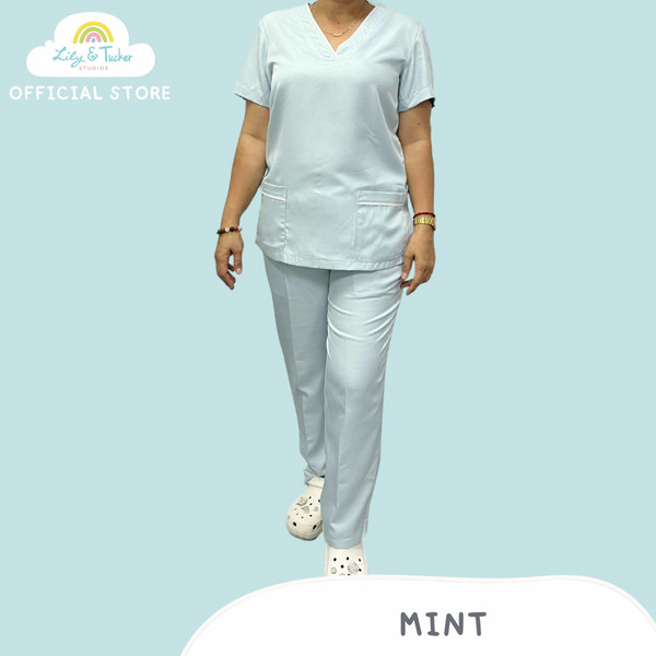 Lily and Tucker Nanny Uniform Scrub Set