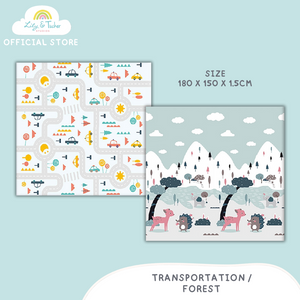 Reversible and Foldable Baby PlayMat