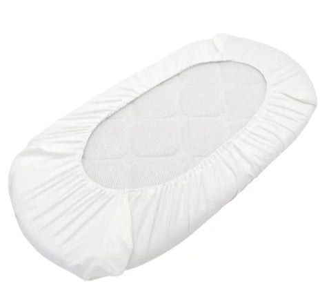 Oval Fitted Sheet (Plain white)