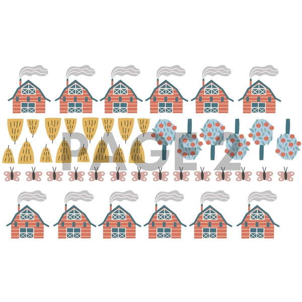 The Printerie Wall Sticker Decals - The Barn