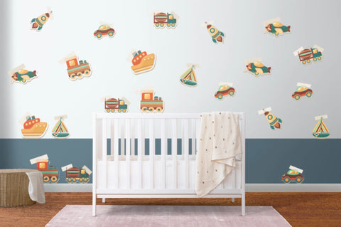 The Printerie Wall Sticker Decals - Vehicles