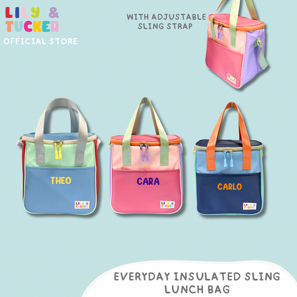 Lily and Tucker Everyday Insulated Sling Lunch Bag