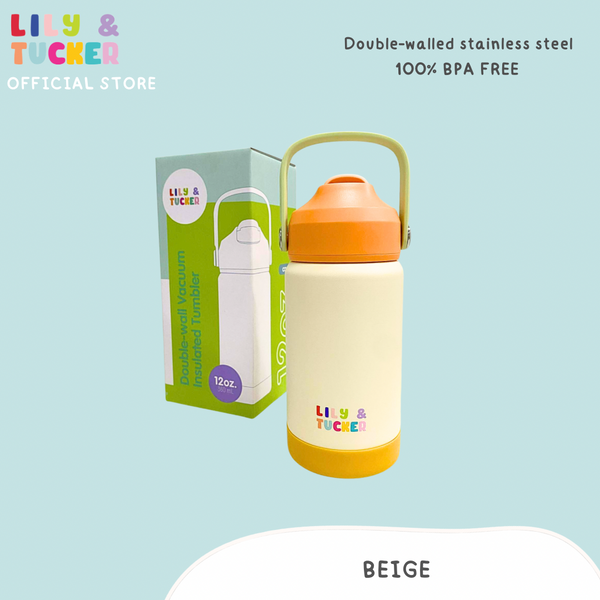 Lily and Tucker Stainless Steel Kids Tumbler 12oz 350ml