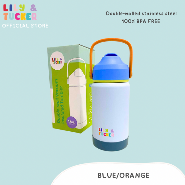 Lily and Tucker Stainless Steel Kids Tumbler 12oz 350ml