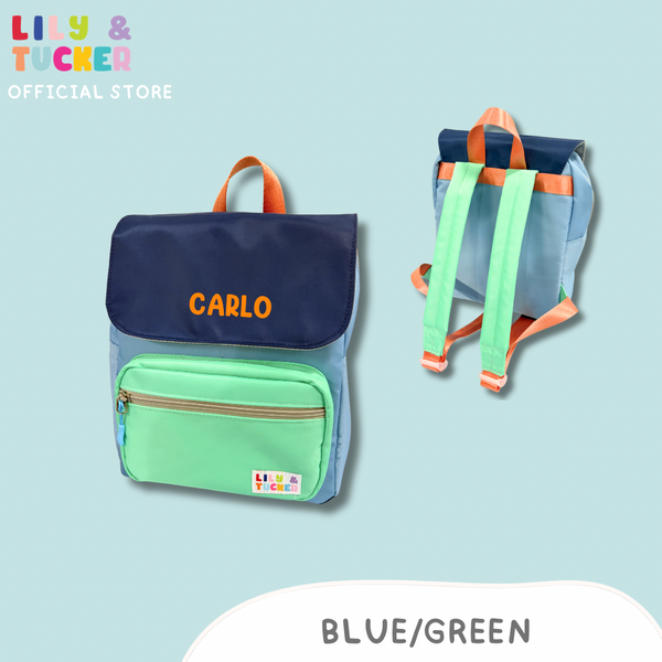 Lily and Tucker Everyday Small Flap Backpack for toddlers