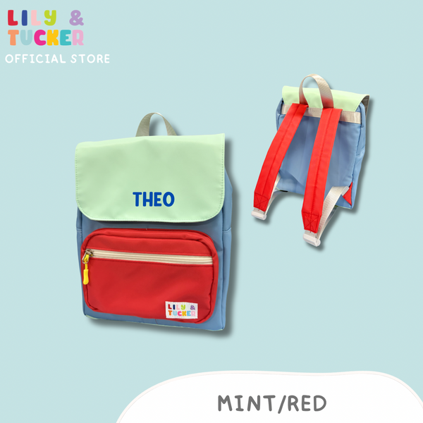 Lily and Tucker Everyday Small Flap Backpack for toddlers