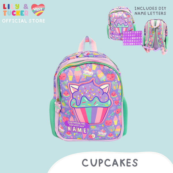 Vest Toddler Backpack with DIY personalized name