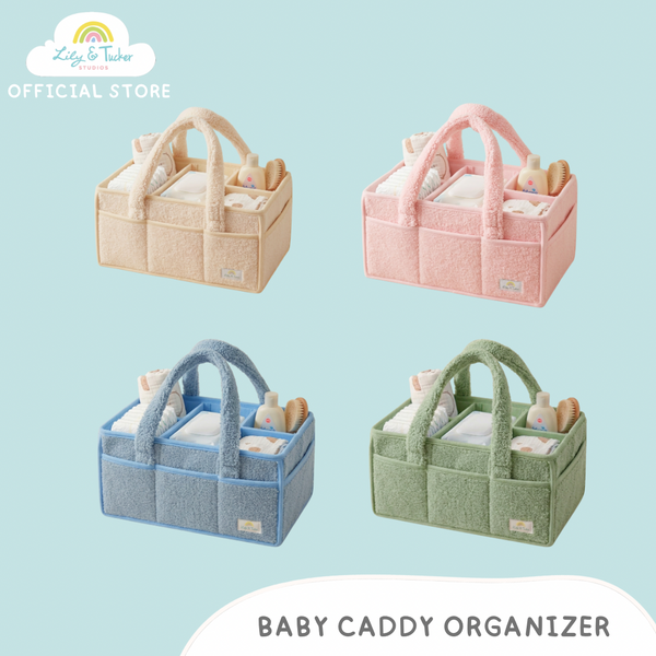 Lily and Tucker Baby Diaper Caddy Organizer