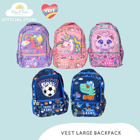 Vest Kids Large Backpack for School with FREE pencil case
