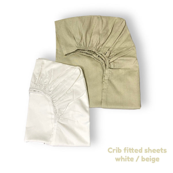 Lily and Tucker Crib Fitted Sheets (Set of 2)