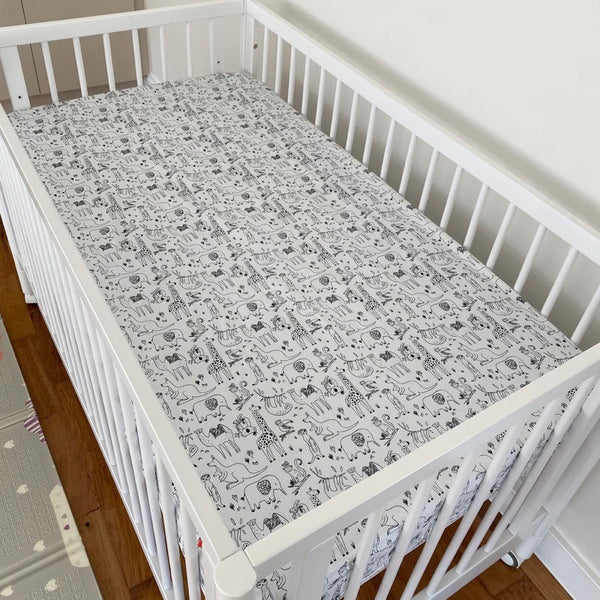 Lily and Tucker Baby Crib Fitted Sheet Cotton