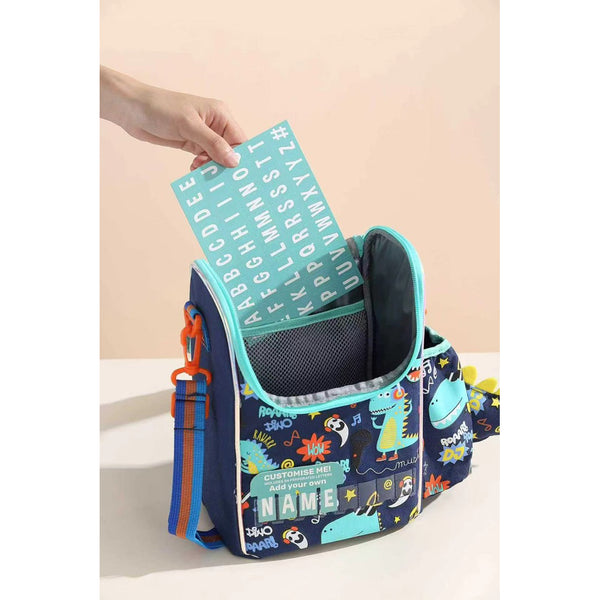 Vest Insulated Sling Lunch Bag with Personalized Name