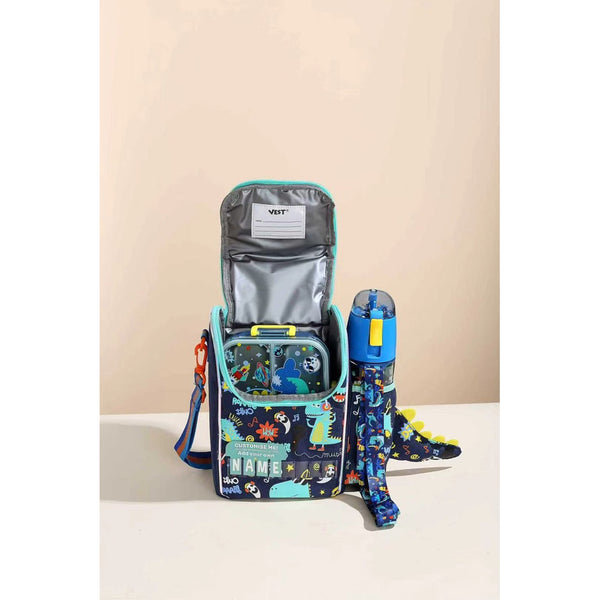 Vest Insulated Sling Lunch Bag with Personalized Name