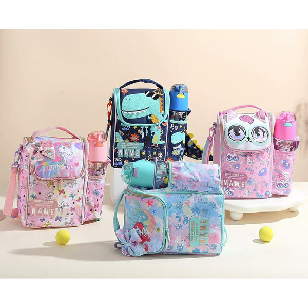 Vest Insulated Sling Lunch Bag with Personalized Name