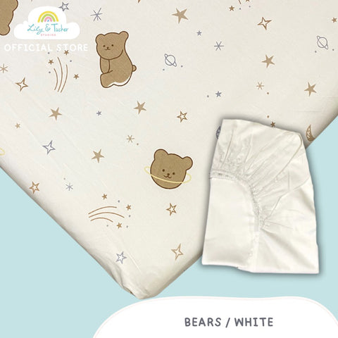 Lily and Tucker Crib Fitted Sheets (Set of 2)