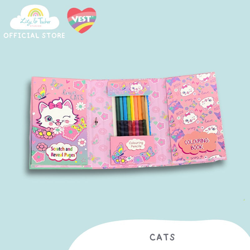 Vest Kids Coloring Book Set