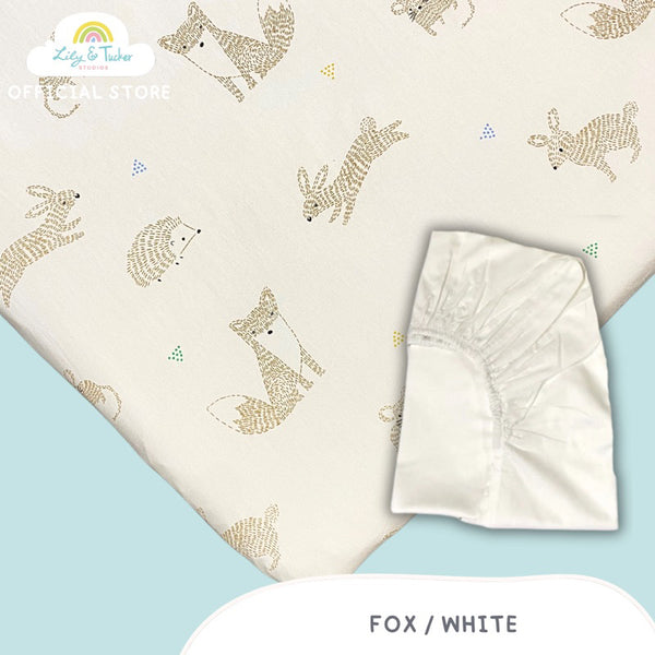 Lily and Tucker Crib Fitted Sheets (Set of 2)