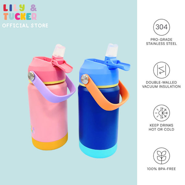 Lily and Tucker Stainless Steel Kids Tumbler 12oz 350ml