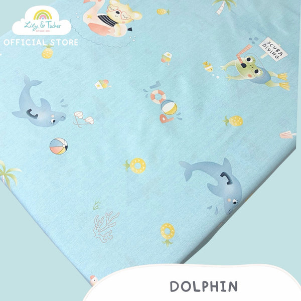 Lily and Tucker Baby Crib Fitted Sheet Cotton
