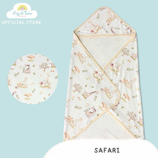 Lily and Tucker Baby Hooded Towel