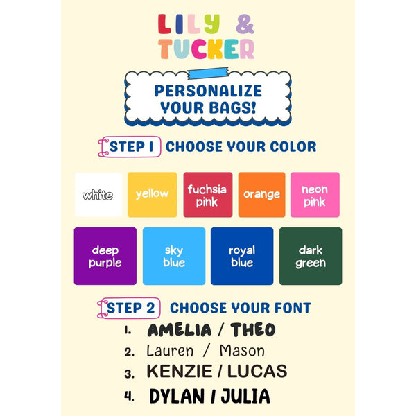 Lily and Tucker Everyday Crossbody Messenger Kids Bag