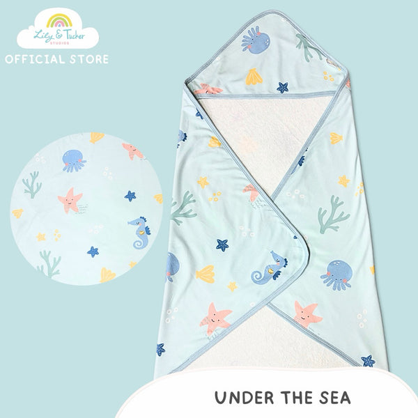 Lily and Tucker Baby Hooded Towel