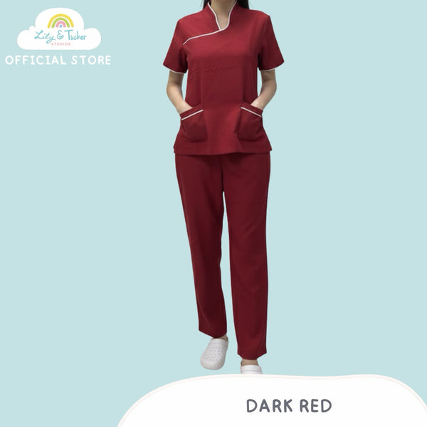 Lily and Tucker Chinese Collar Yaya Nanny Uniform