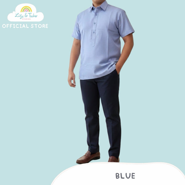 Lily and Tucker Twill Driver Polo Barong Uniform (Top only)